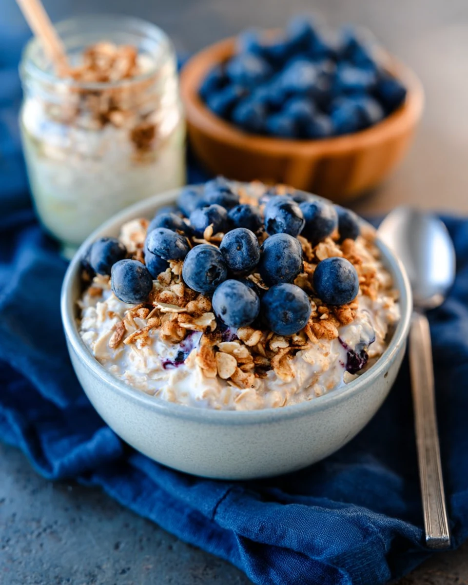 Blueberry Overnight Oats