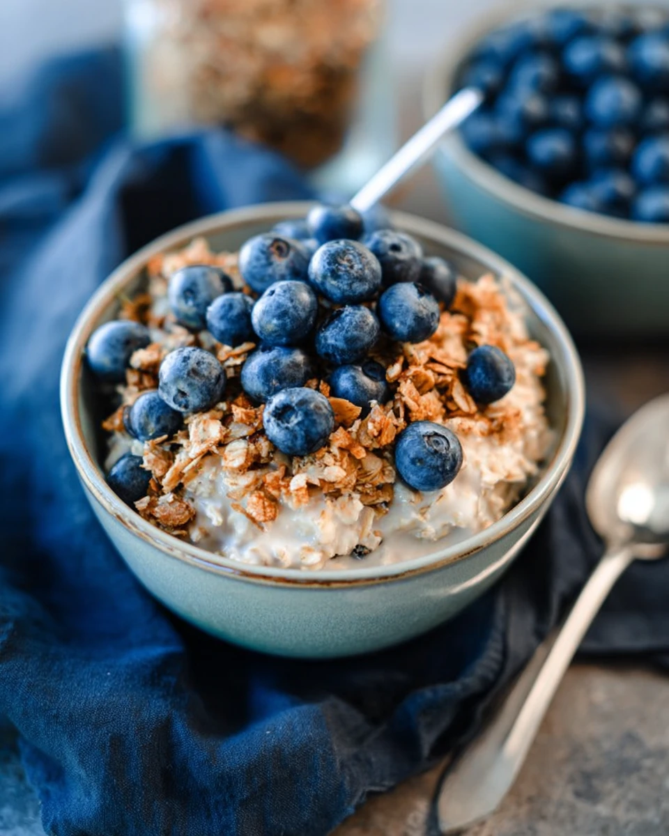 Blueberry Overnight Oats