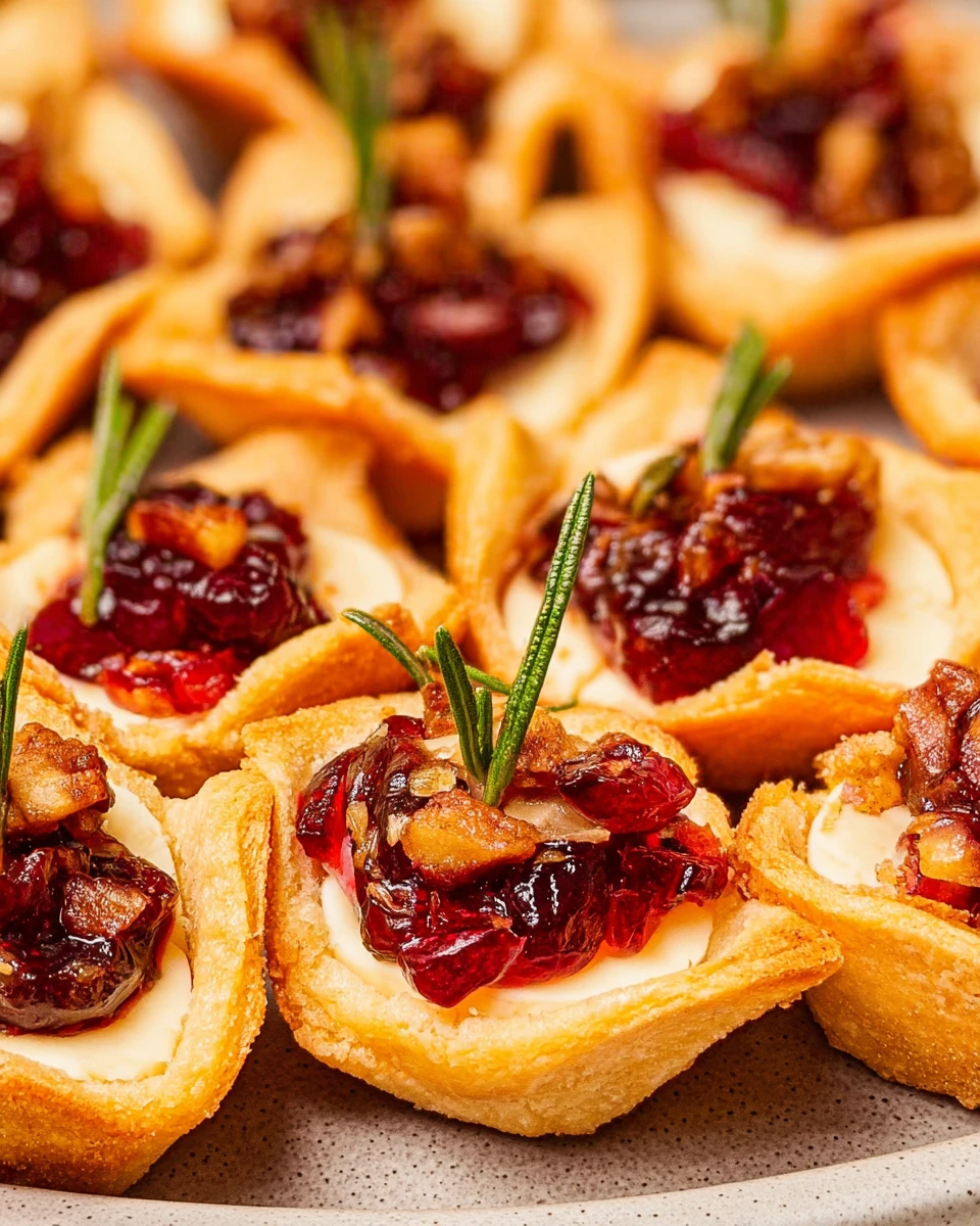 Brie Cranberry Bites 7 Brie Cranberry Bites