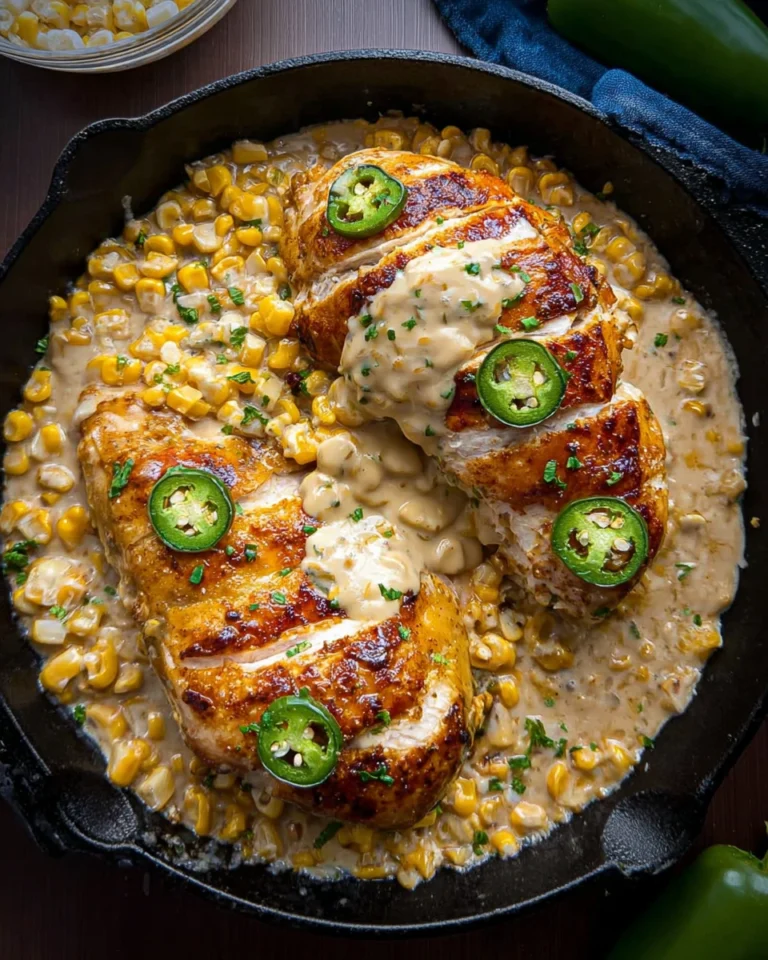 Cheesy Jalapeno Stuffed Chicken With Creamed Corn 0 2025 09 20