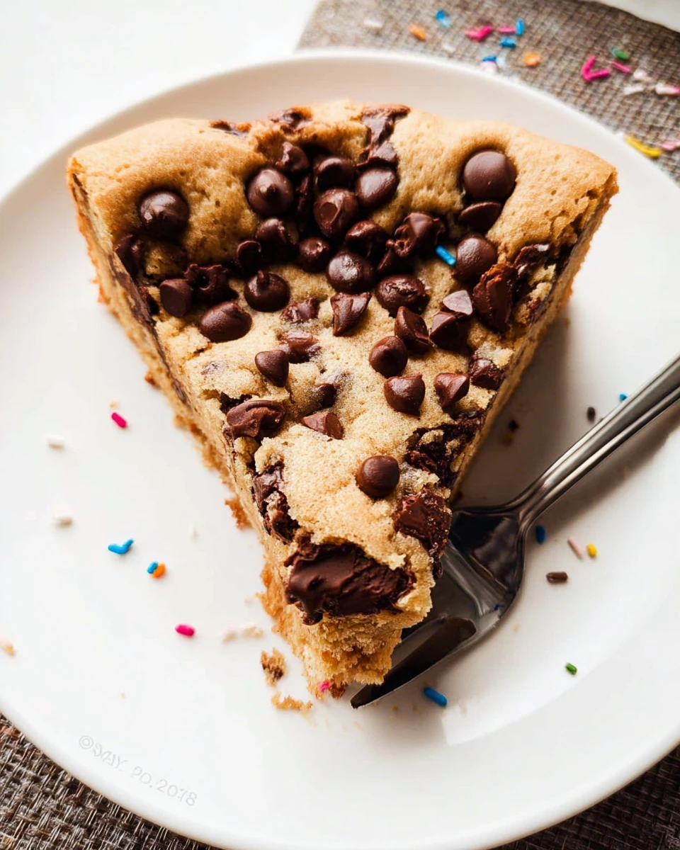 Chocolate Chip Cookie Cake