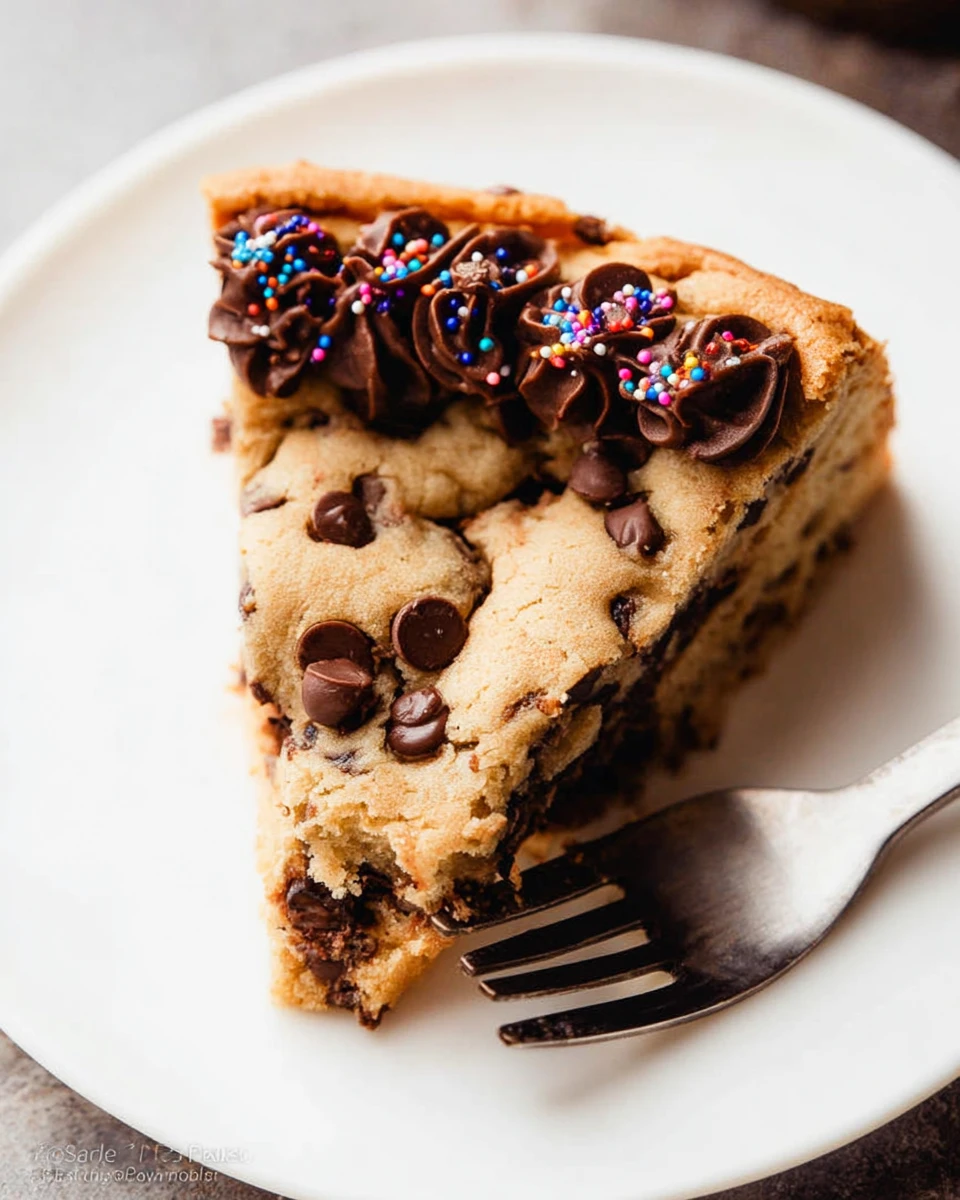 Chocolate Chip Cookie Cake