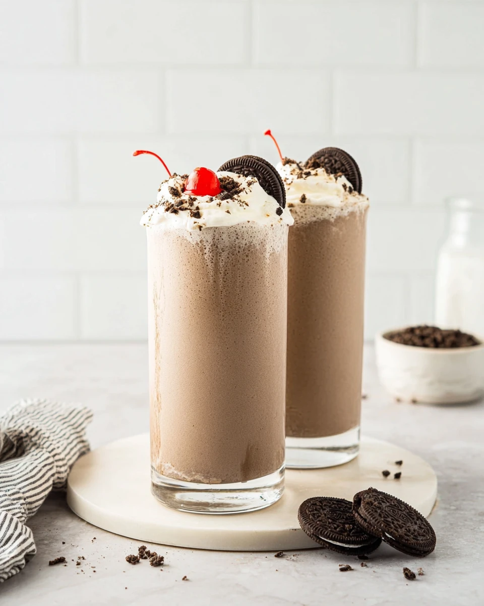 Copycat Cookies And Cream Chick-Fil-A Milkshake