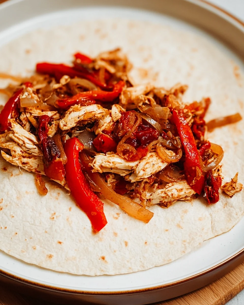 Crockpot Chicken Fajitas