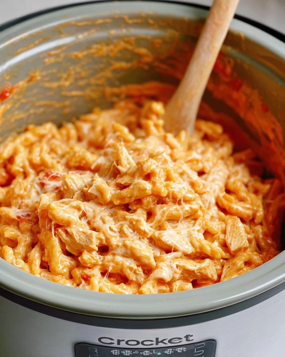 Crockpot Italian Chicken Pasta