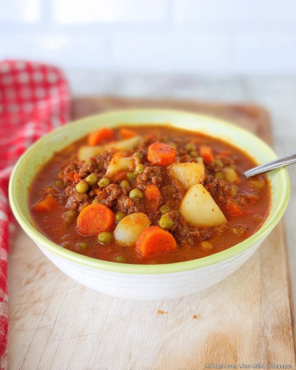 Hamburger Soup 5 Hamburger Soup