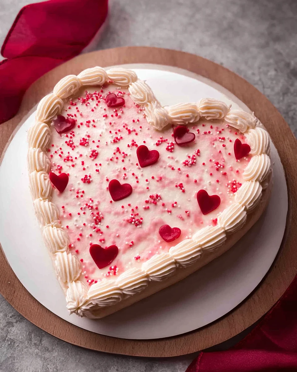 Heart Shaped Cake