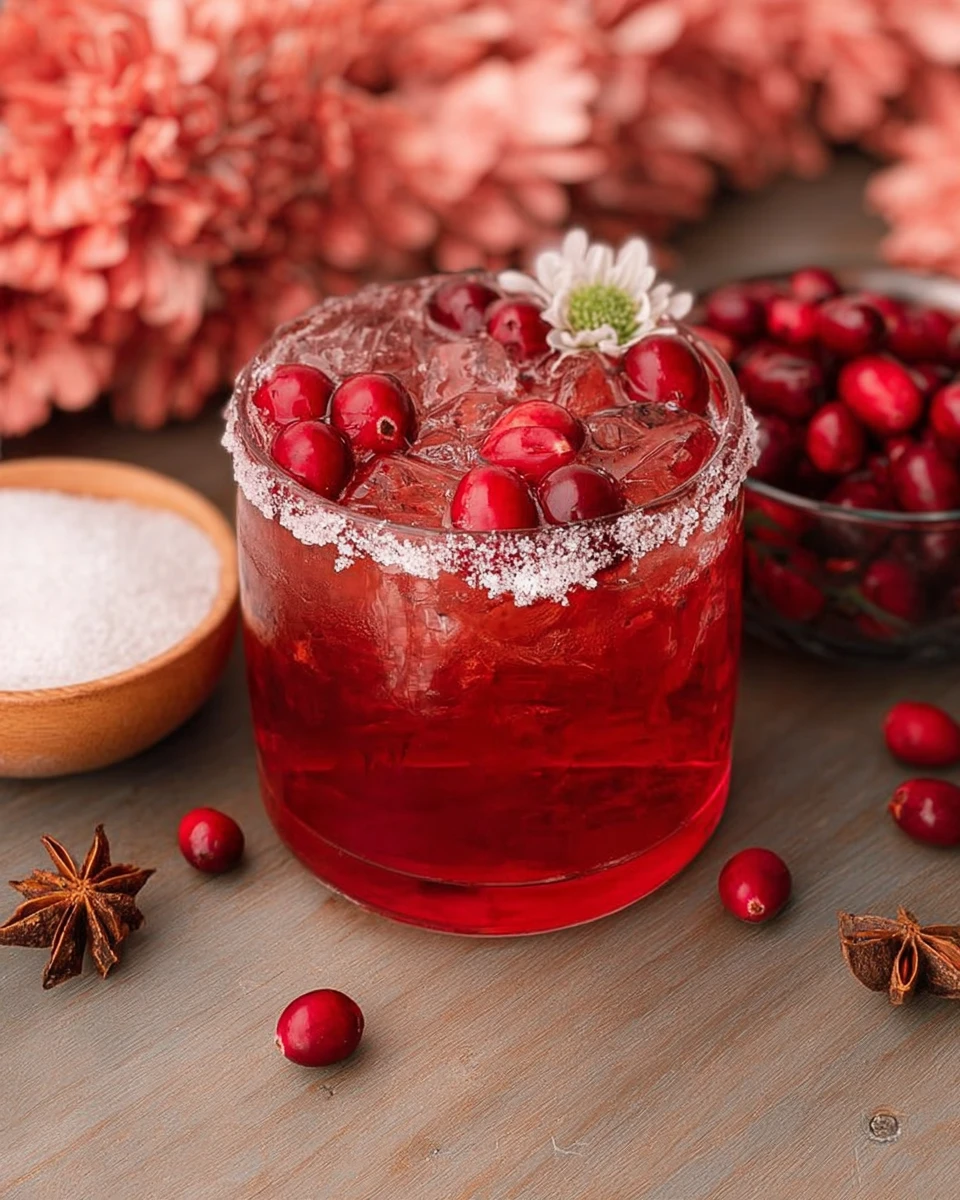 Holiday Cranberry Margarita