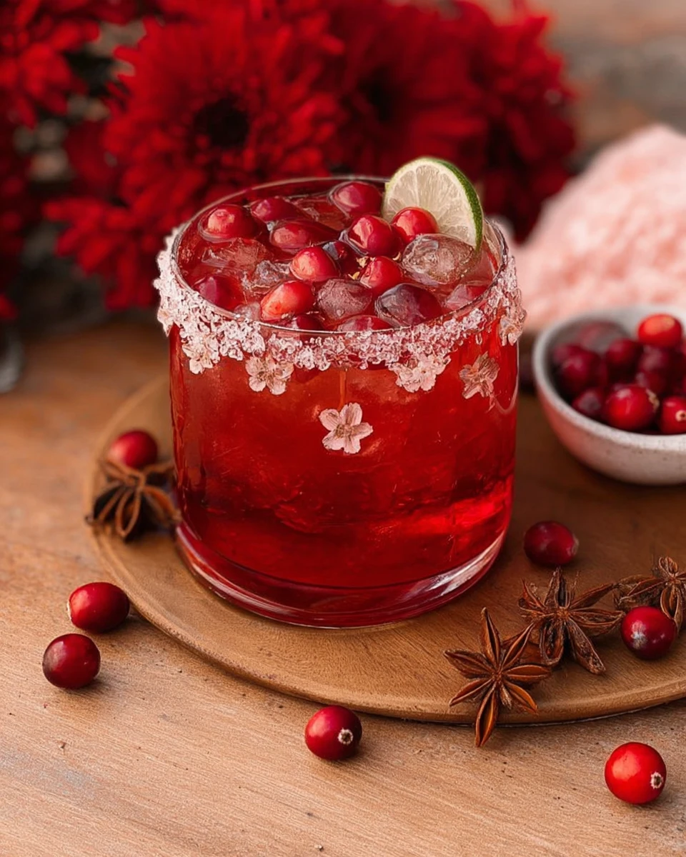 Holiday Cranberry Margarita