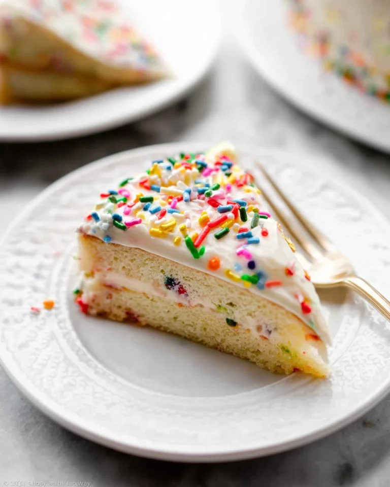 Homemade Sprinkle Cake 0 2025 09 18