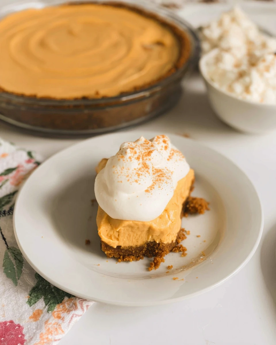 No-Bake Pumpkin Cheesecake