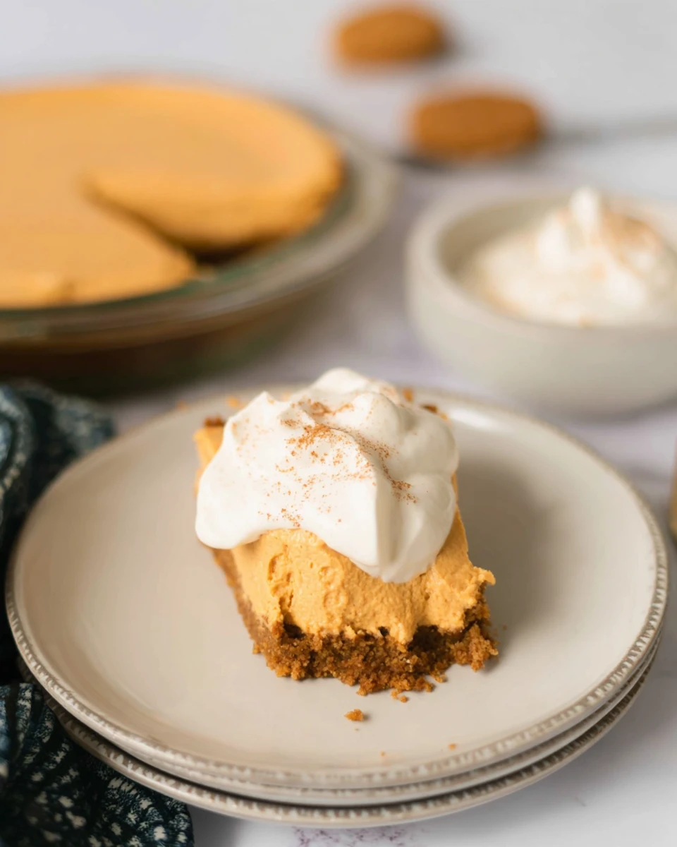 No-Bake Pumpkin Cheesecake