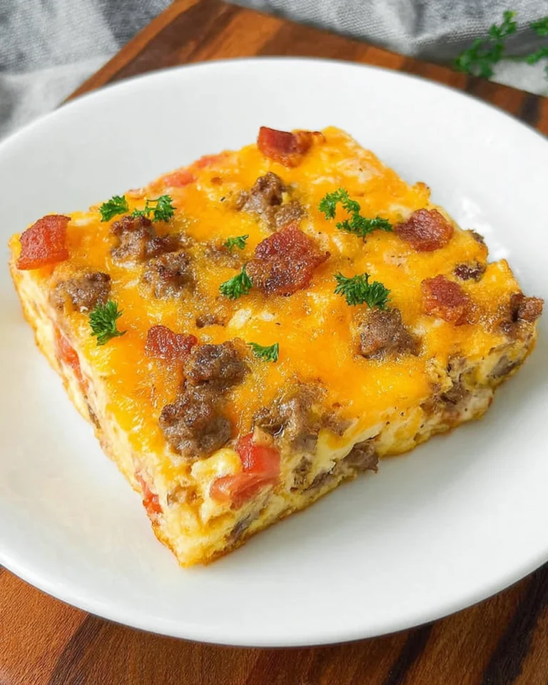 Overnight Bacon And Sausage Breakfast Casserole 0 2025 09 25