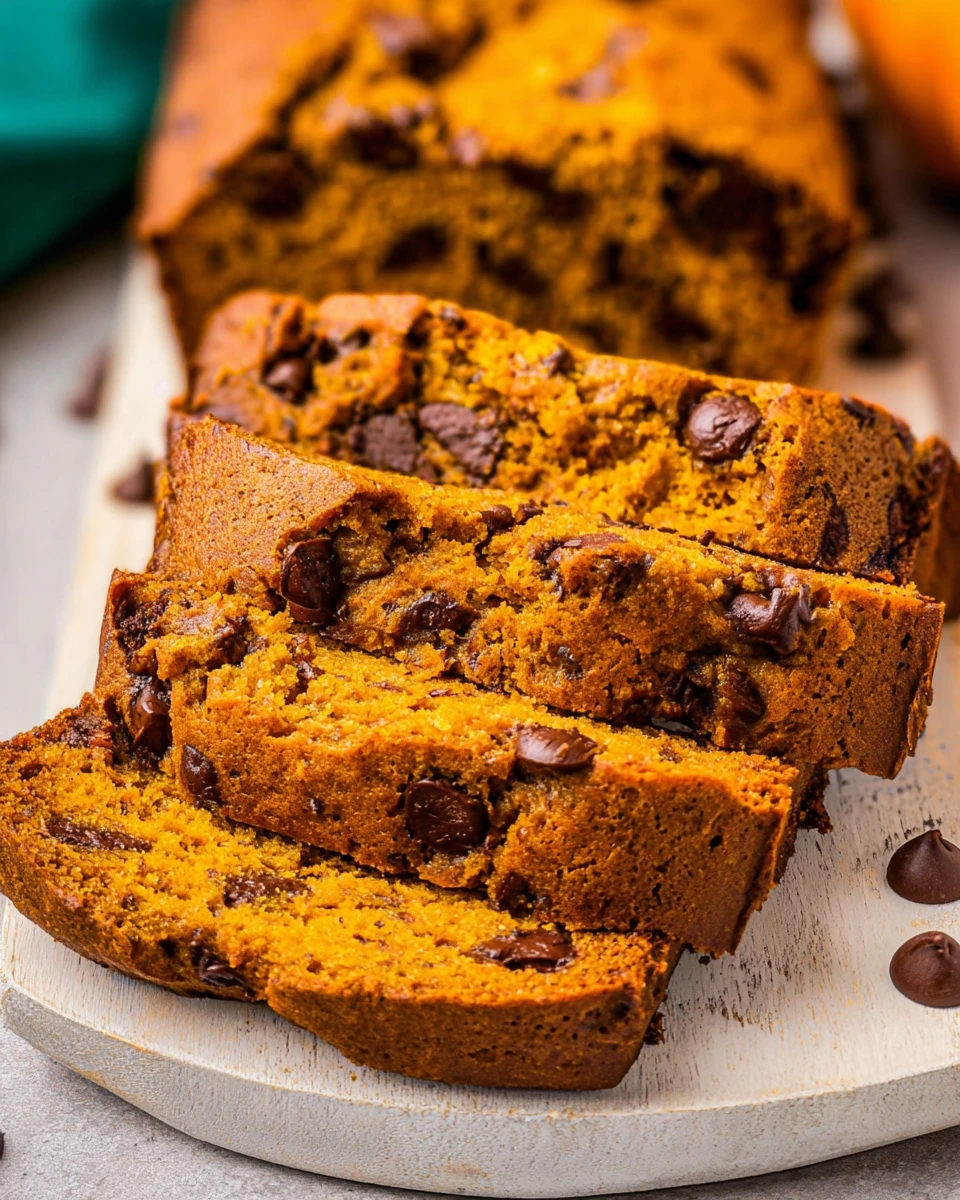 Pumpkin Chocolate Chip Bread 7 Pumpkin Chocolate Chip Bread