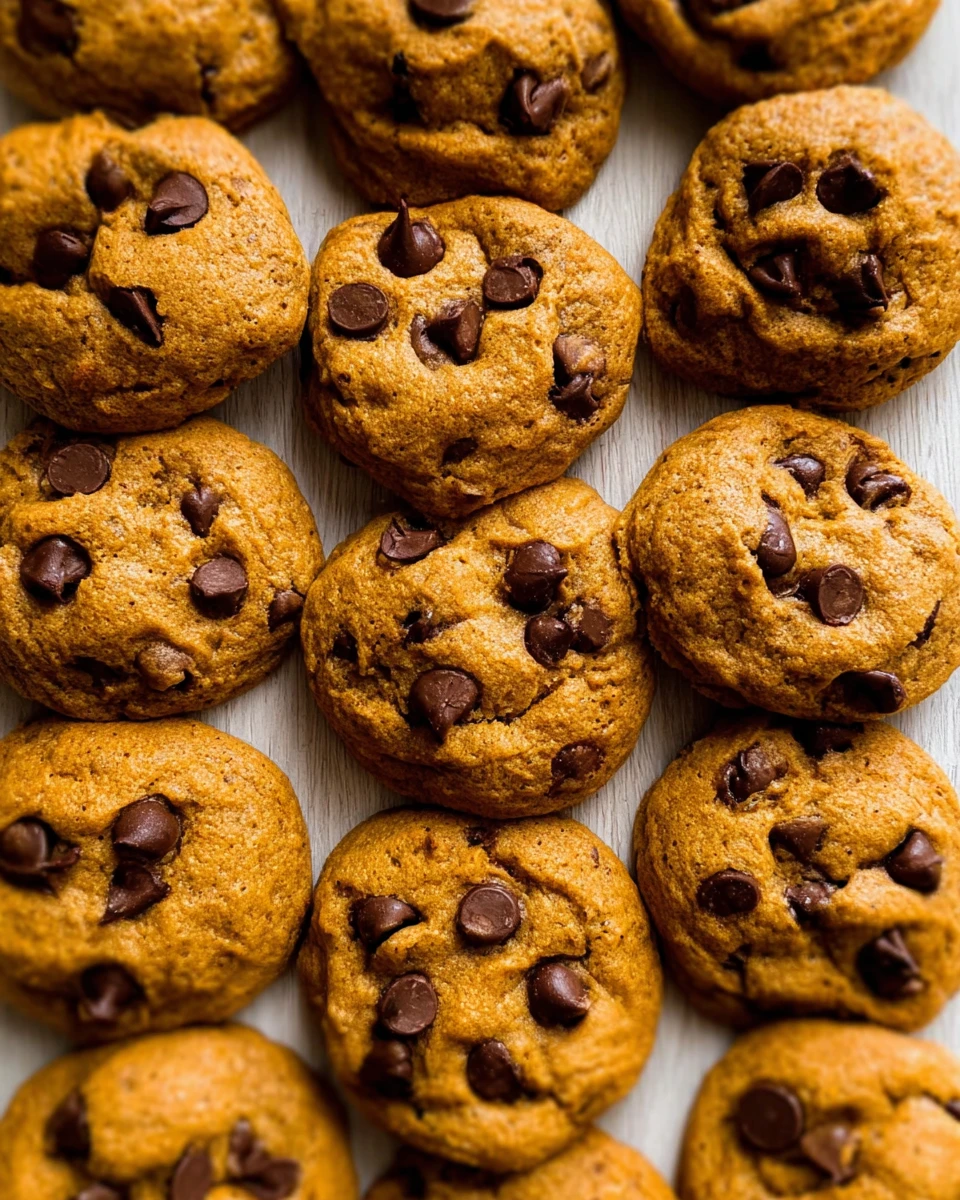 Pumpkin Chocolate Chip Cookies 5 Pumpkin Chocolate Chip Cookies