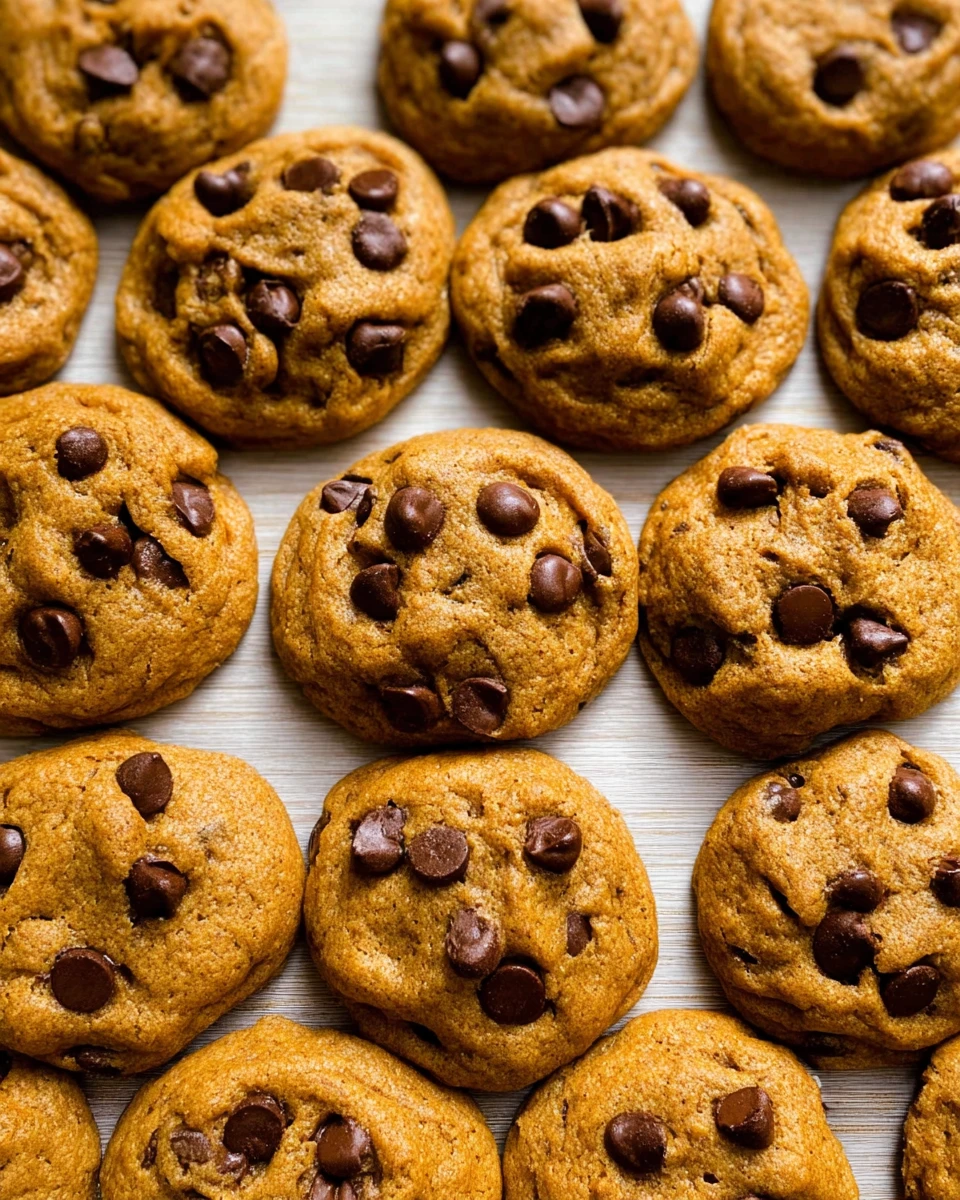 Pumpkin Chocolate Chip Cookies 6 Pumpkin Chocolate Chip Cookies