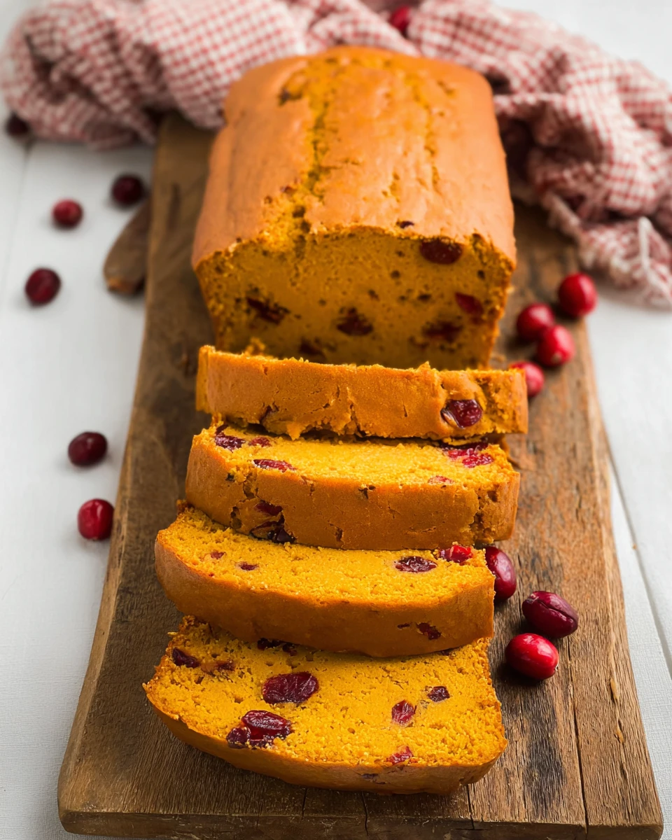 Pumpkin Cranberry Bread 7 Pumpkin Cranberry Bread
