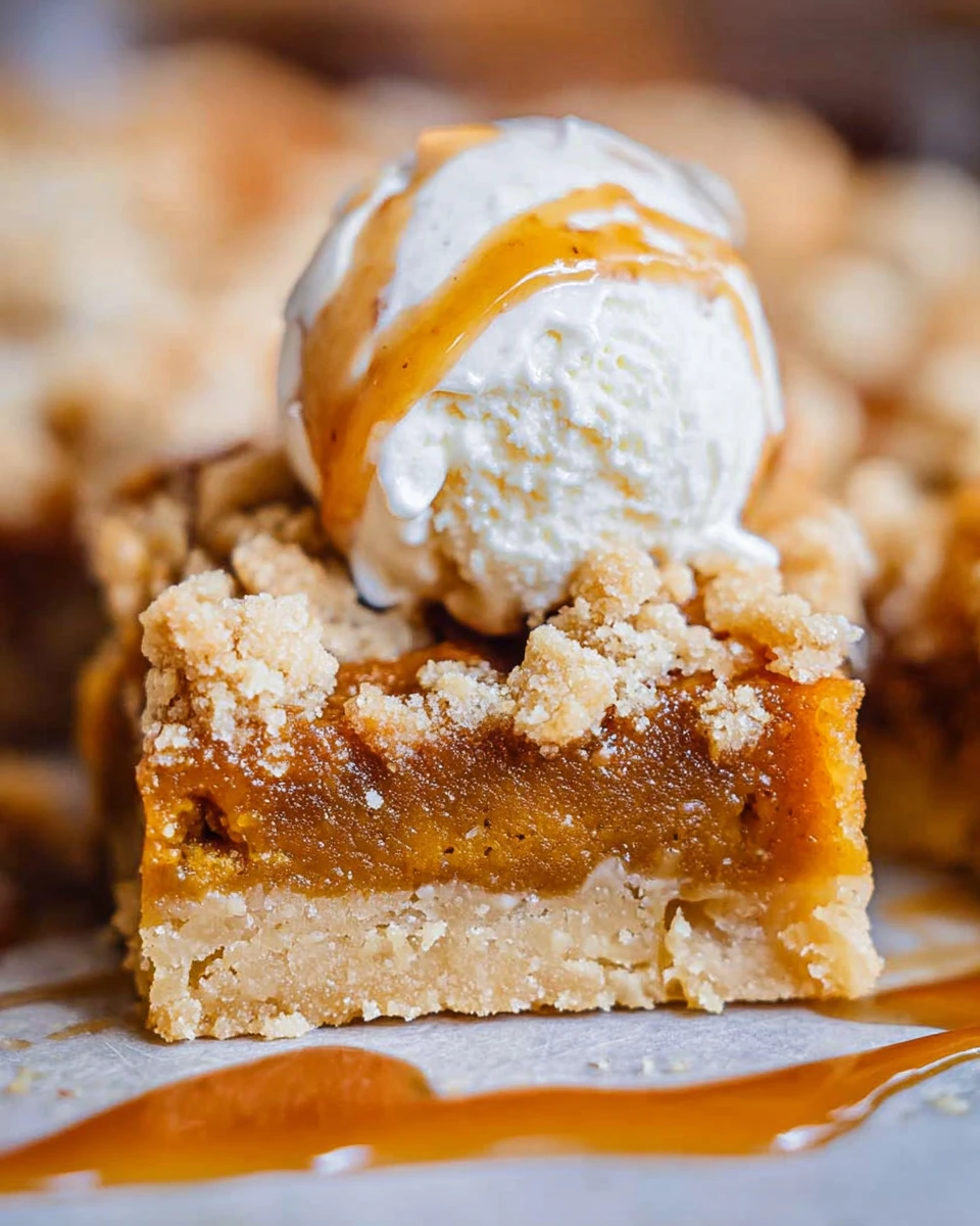 Pumpkin Pie Bars