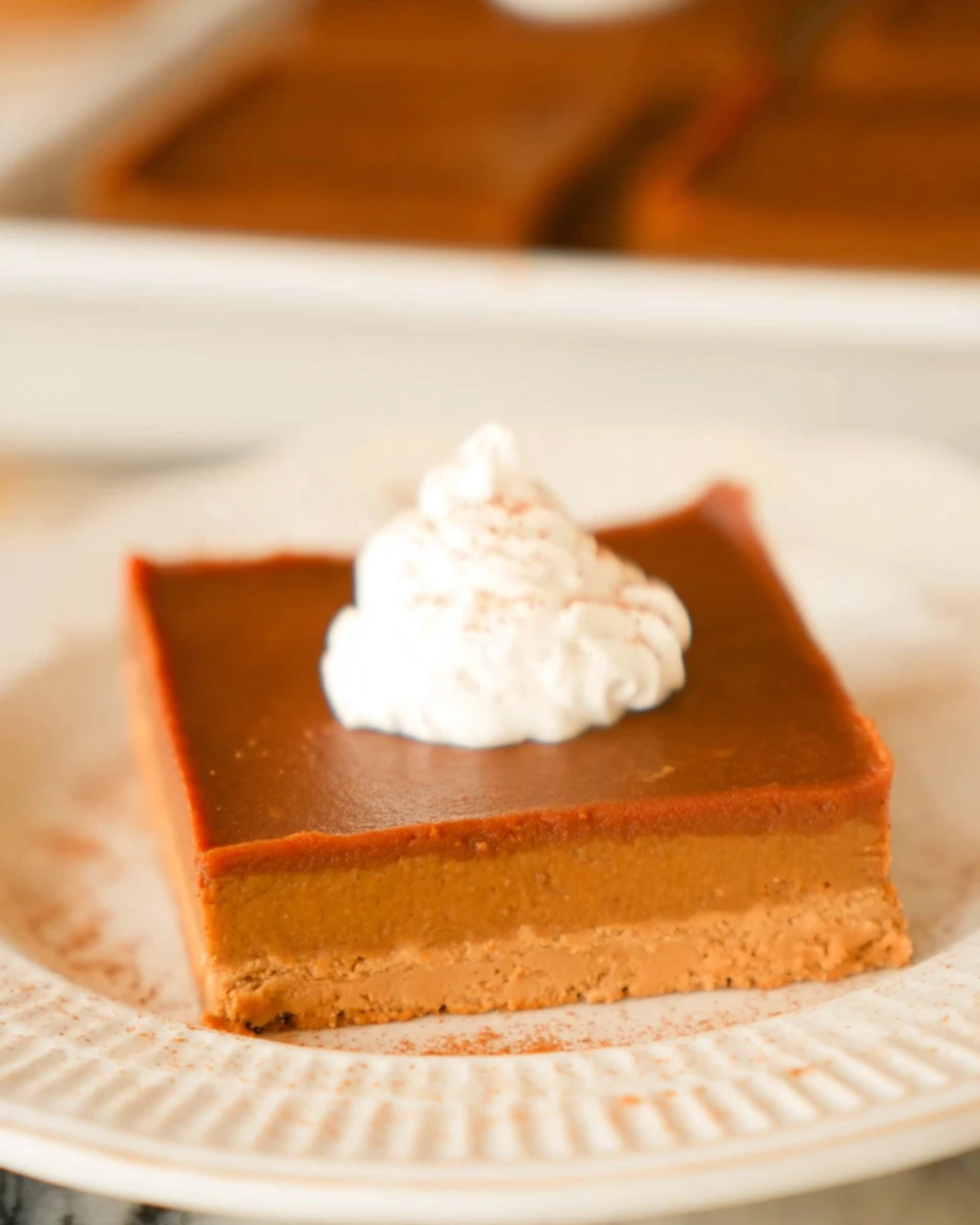 Pumpkin Pie Bars