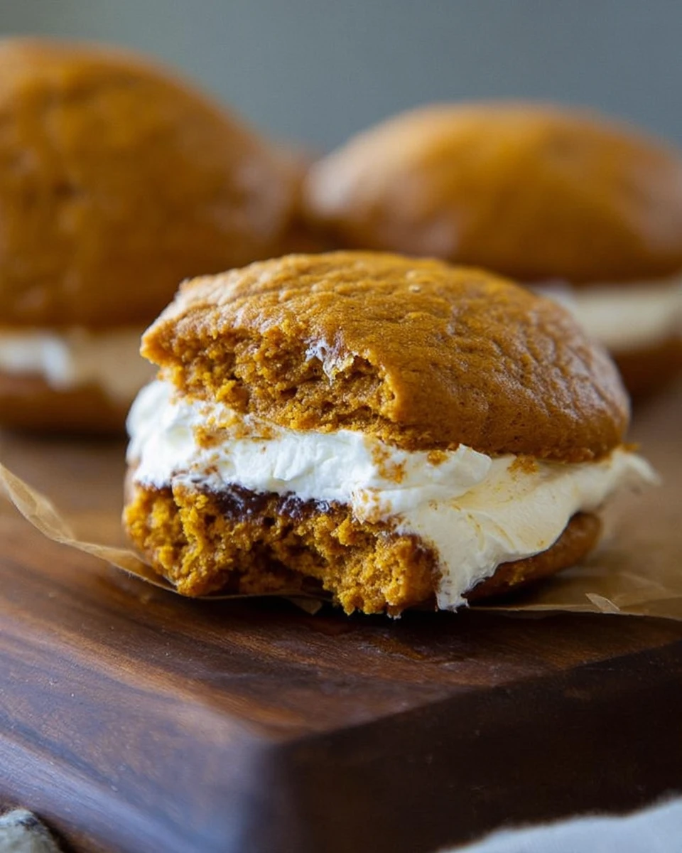 Pumpkin Whoopie Pies