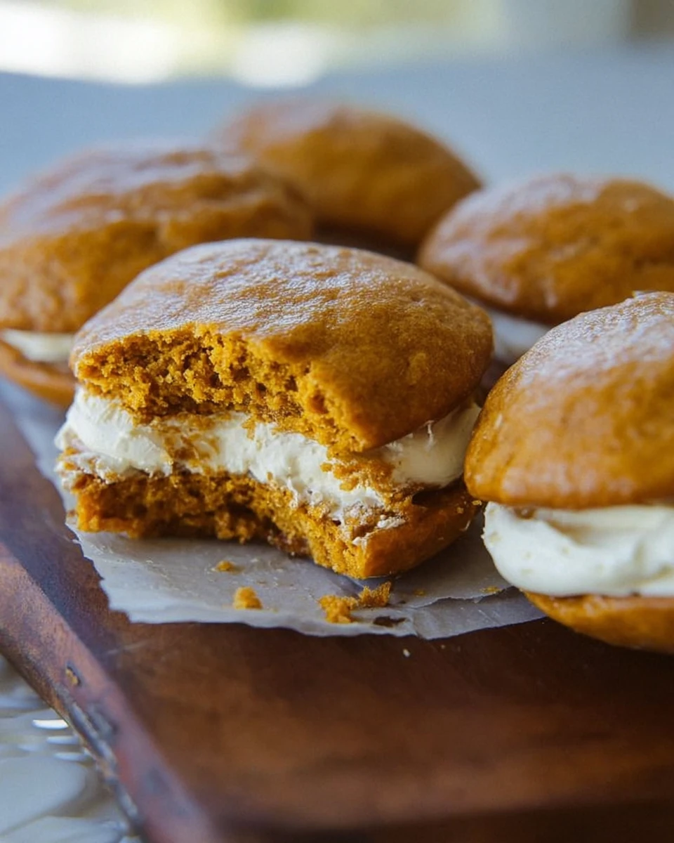 Pumpkin Whoopie Pies