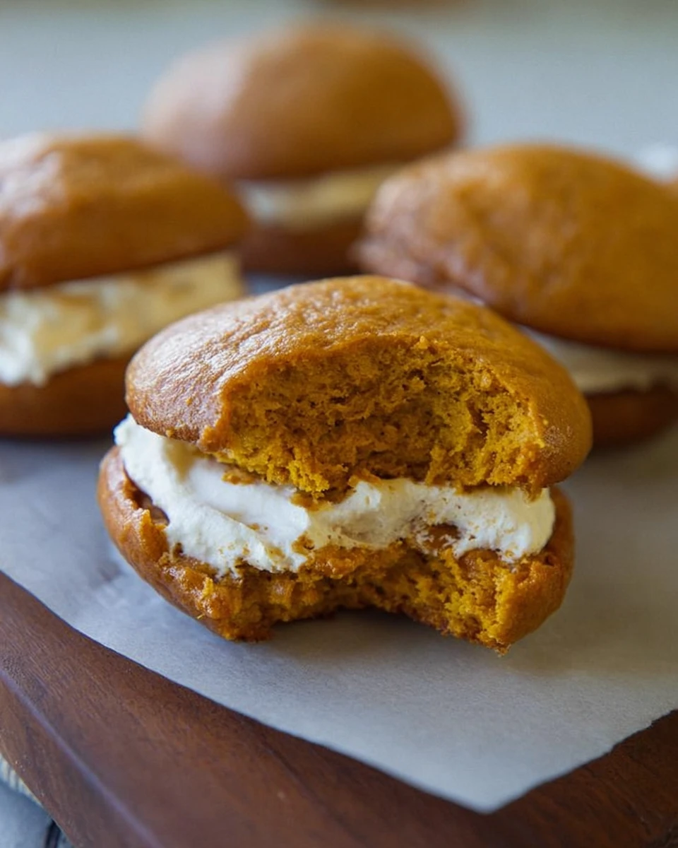 Pumpkin Whoopie Pies