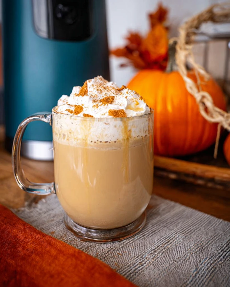 Slow Cooker Pumpkin Spice Latte