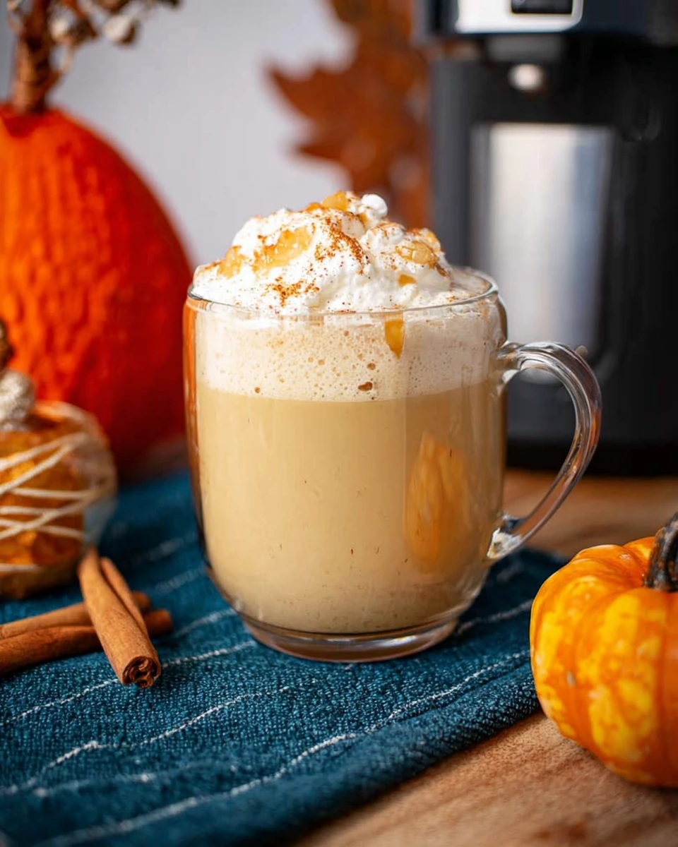 Slow Cooker Pumpkin Spice Latte