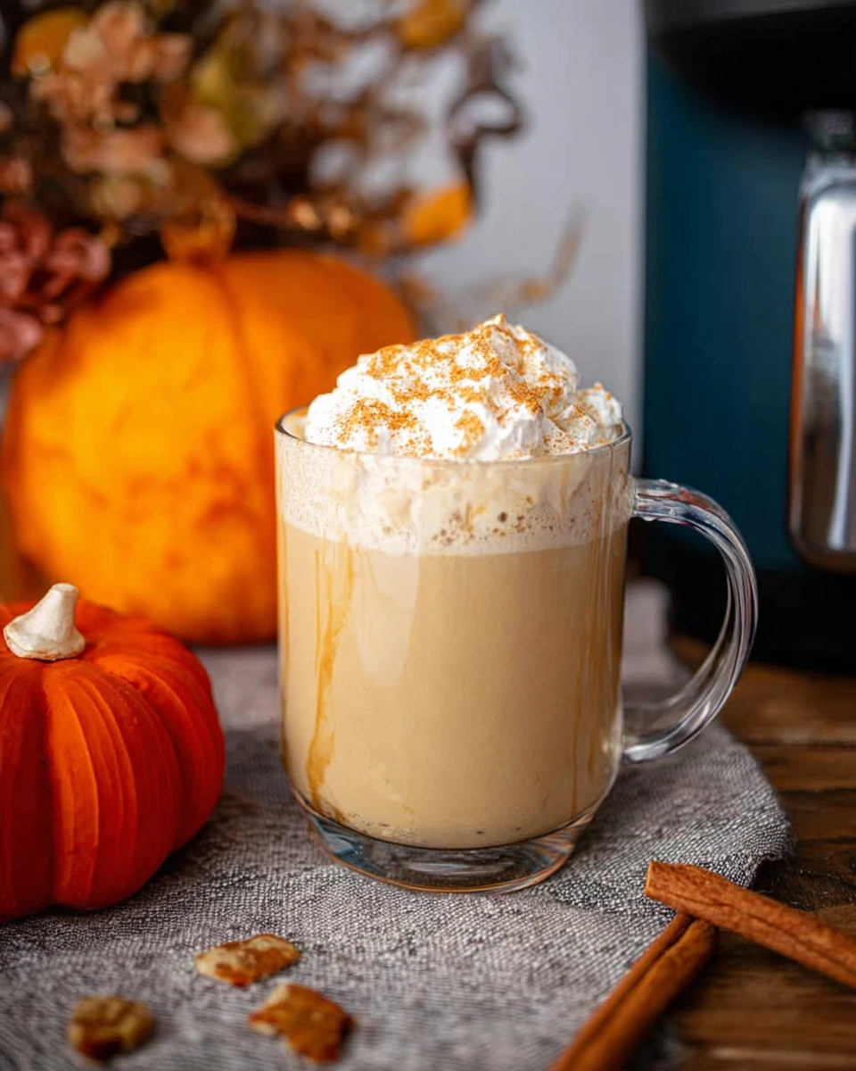 Slow Cooker Pumpkin Spice Latte