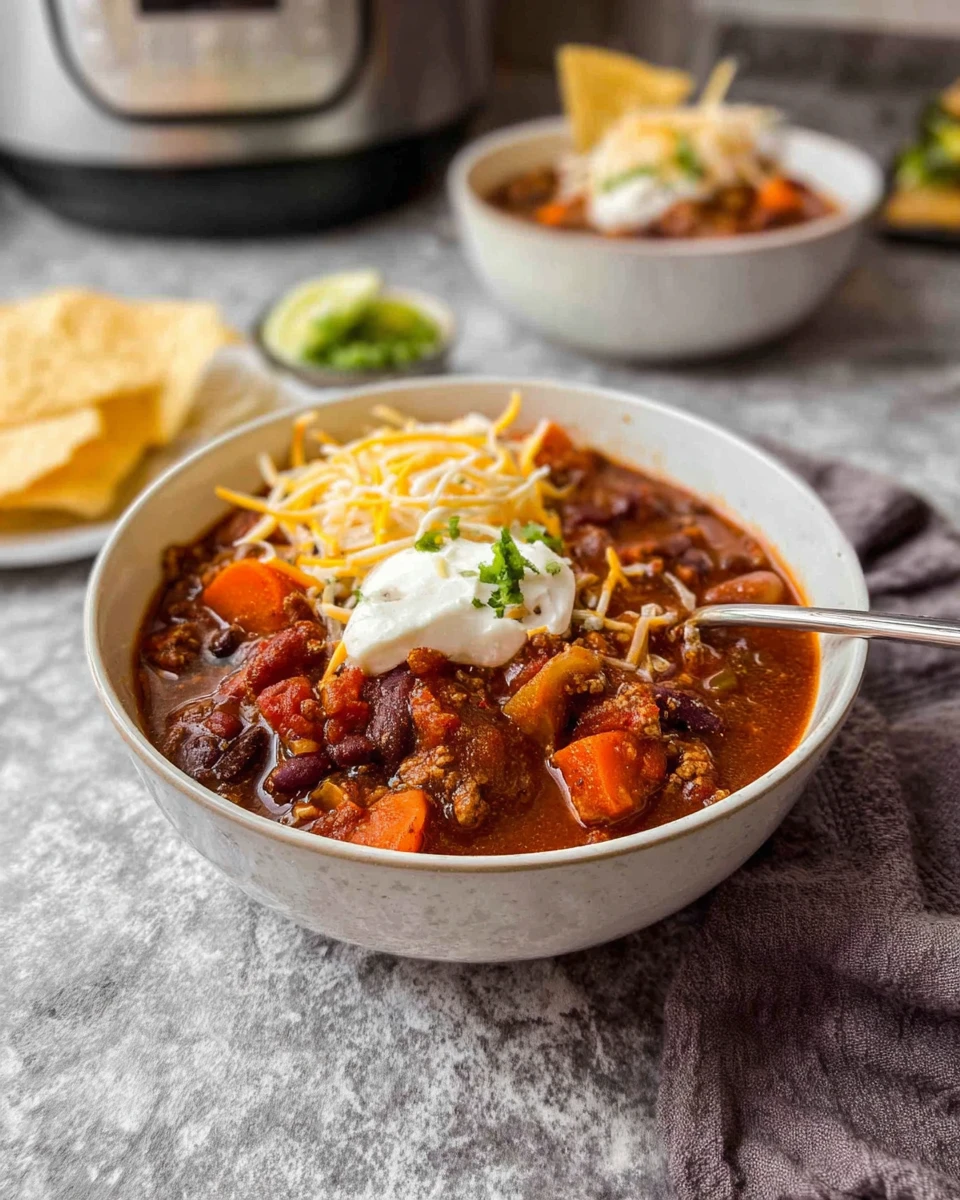 Slow Cooker Turkey Chili