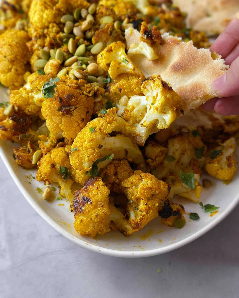Turmeric Roasted Cauliflower