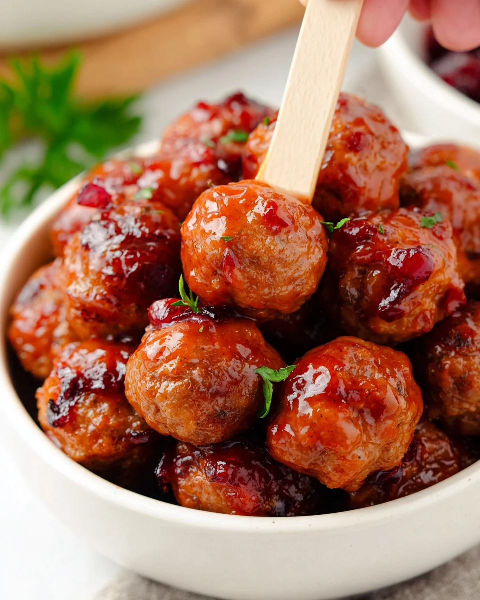 3 Ingredient Cranberry Meatballs 0 2025 10 28