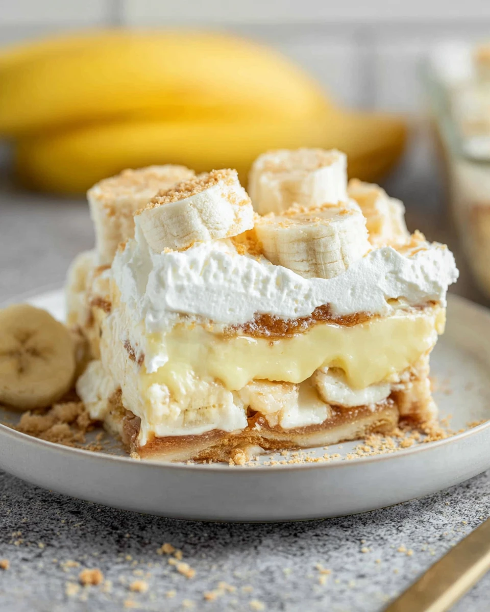 Banana Pudding Lasagna