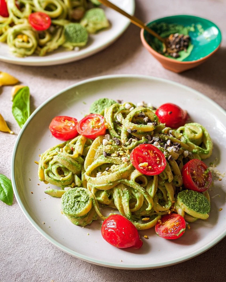 Basil Alfredo Pasta 7 Basil Alfredo Pasta