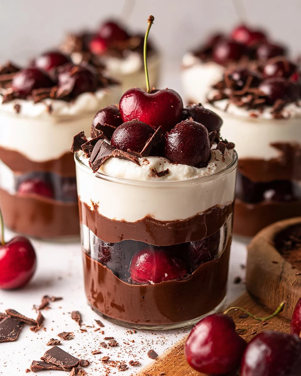 Black Forest Dessert Cups