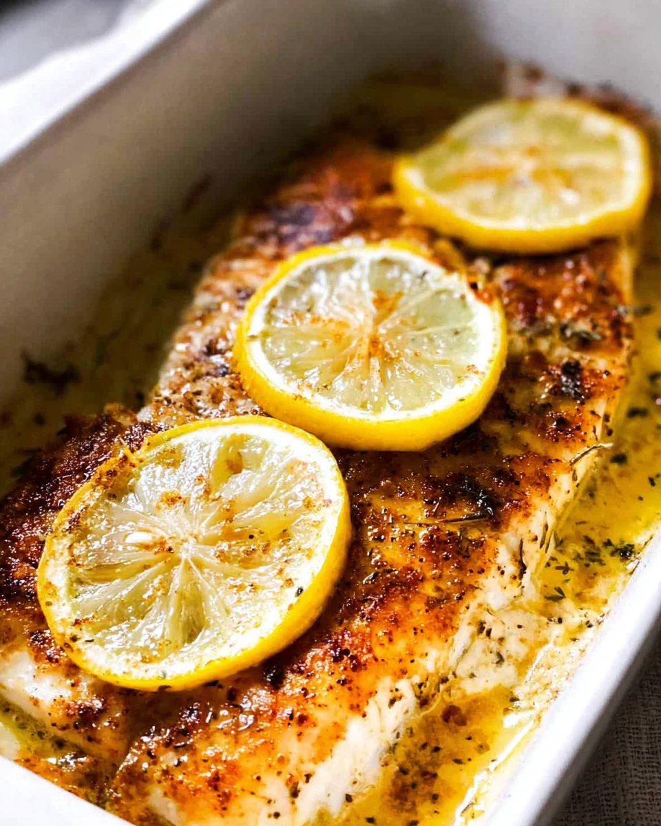Broiled Walleye