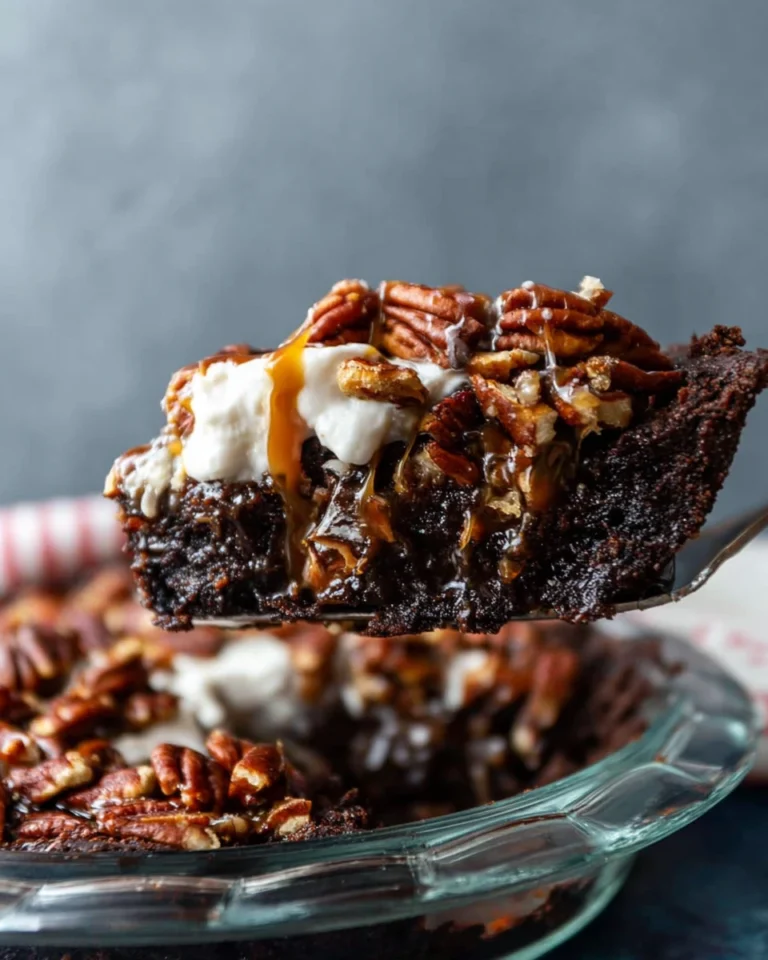 Caramel Turtle Brownie Pie 0 2025 10 01