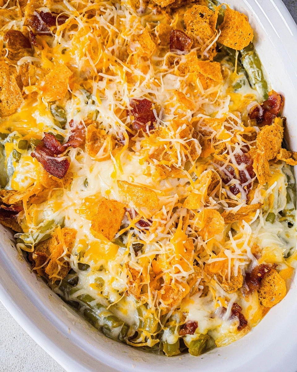 Cheesy Creamed Green Beans