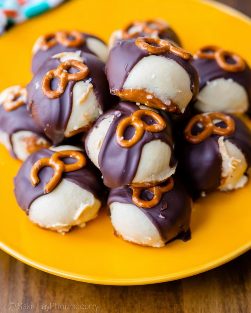 Cookie Dough Pretzel Bites 7 Cookie Dough Pretzel Bites
