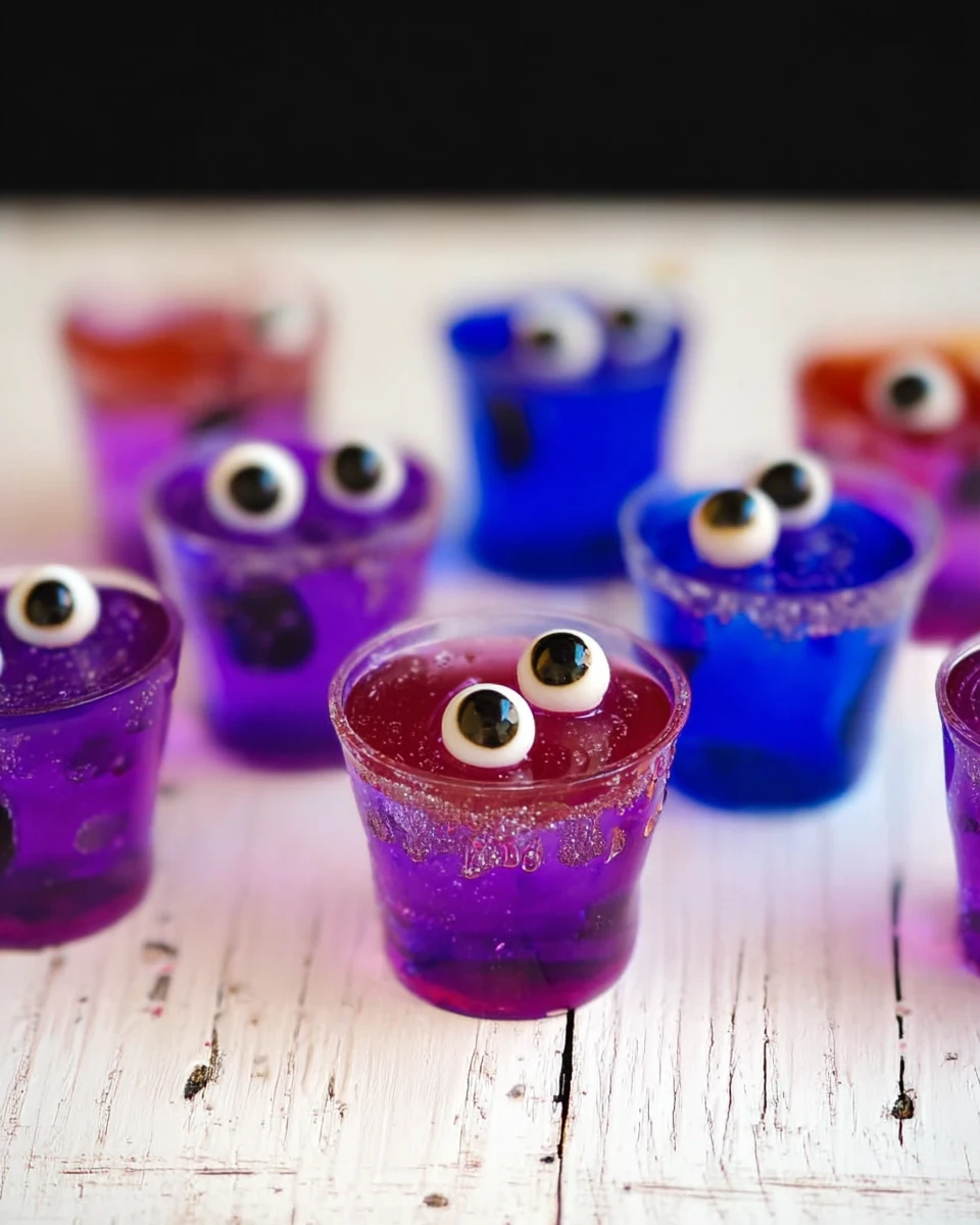 Monster Ink Key Jello Easy Creepy Monster Jello Shots Recipe