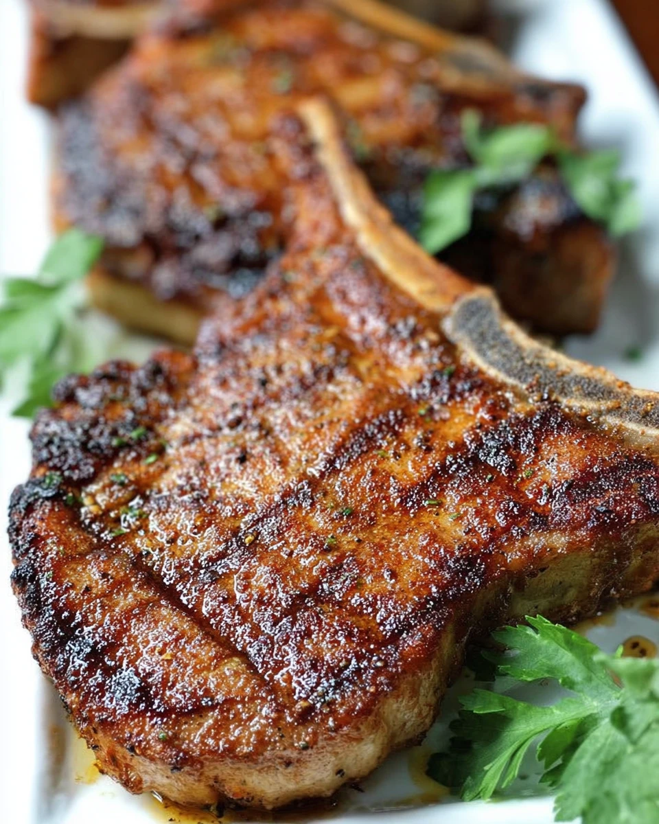 Easy Broiled Pork Chops 6 Easy Broiled Pork Chops