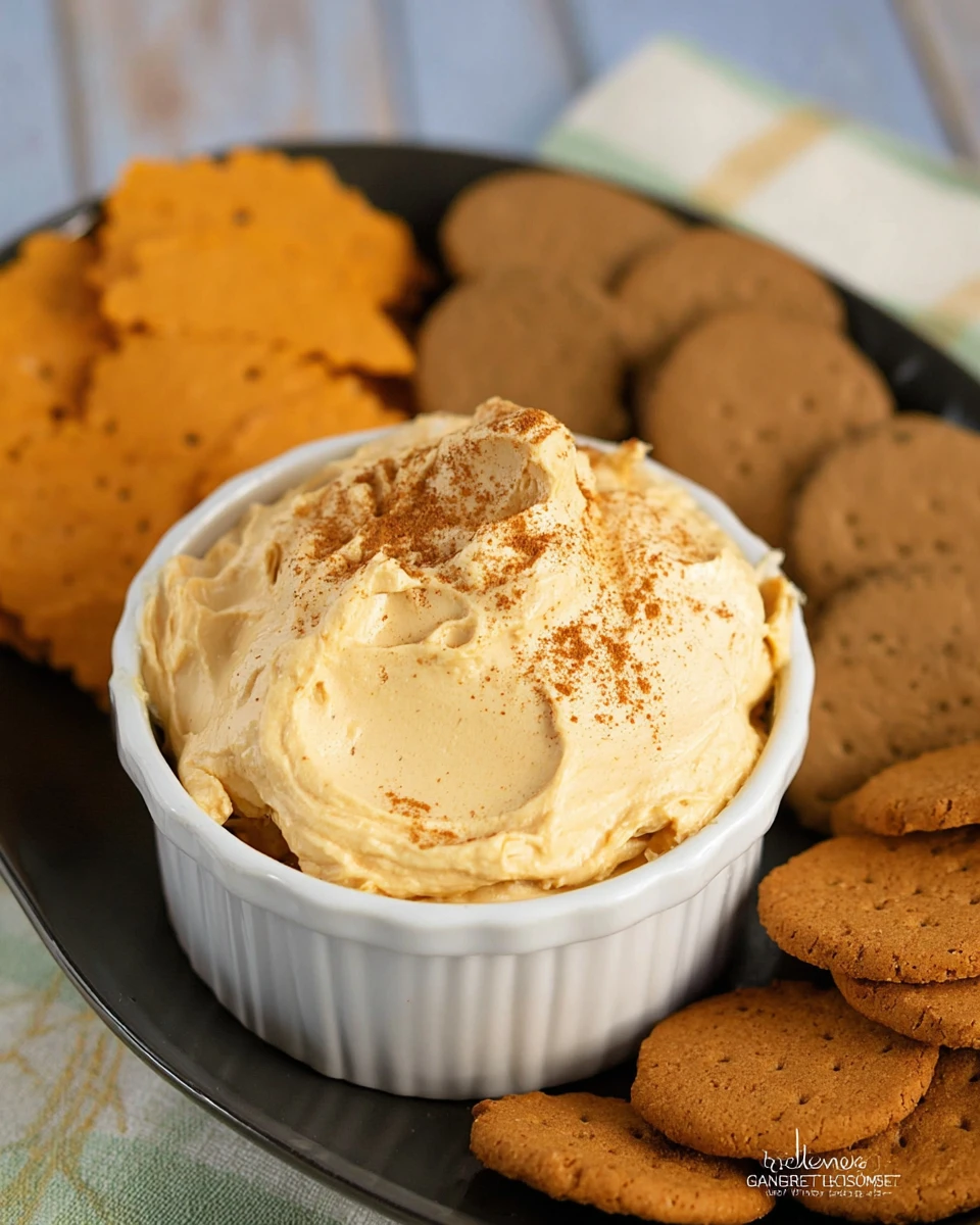 Easy Pumpkin Cheesecake Dip