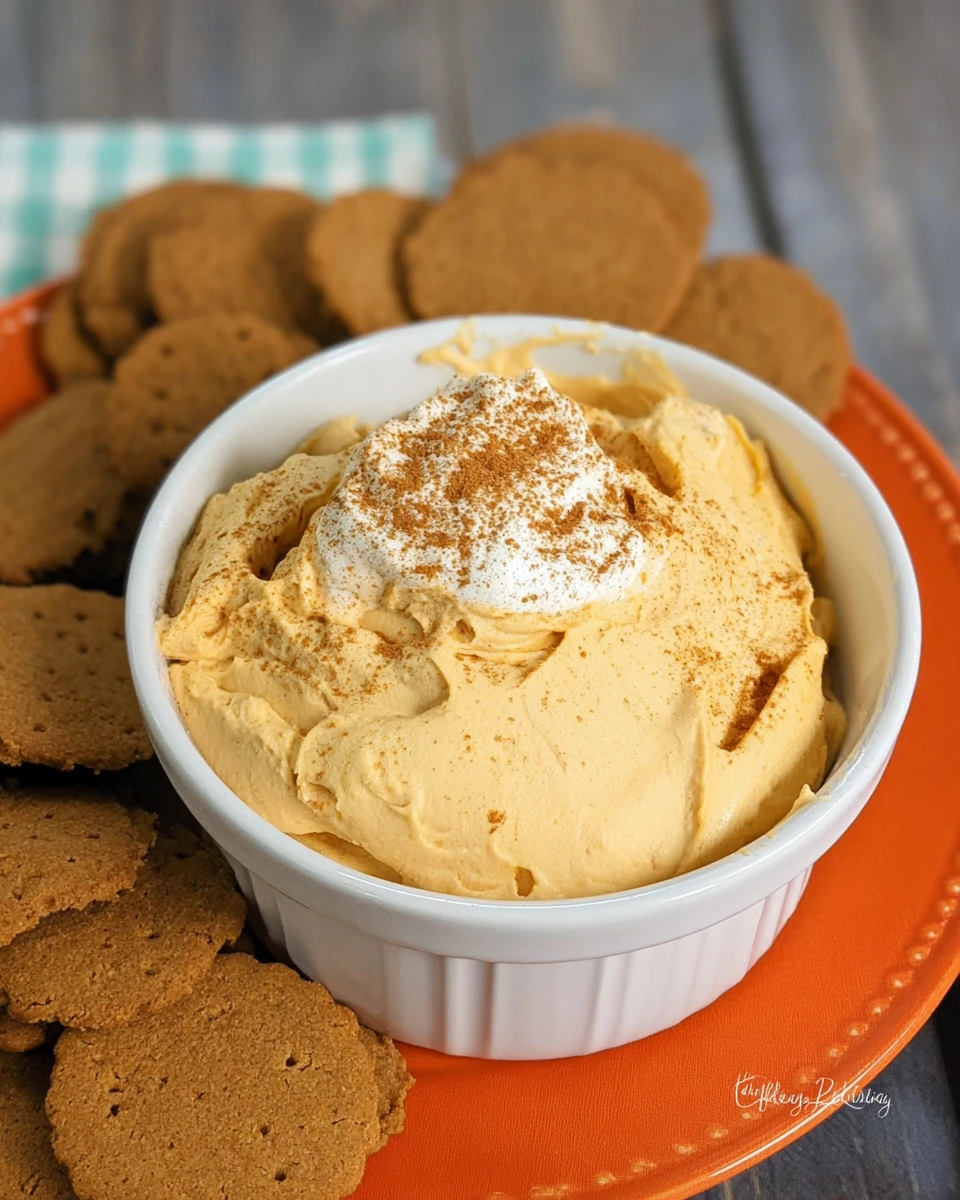 Easy Pumpkin Cheesecake Dip