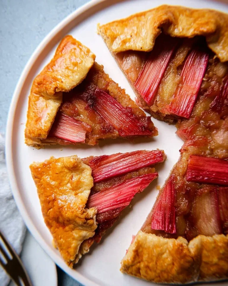 Easy Rhubarb Galette With Almond Frangipane Filling 1 2025 10 08