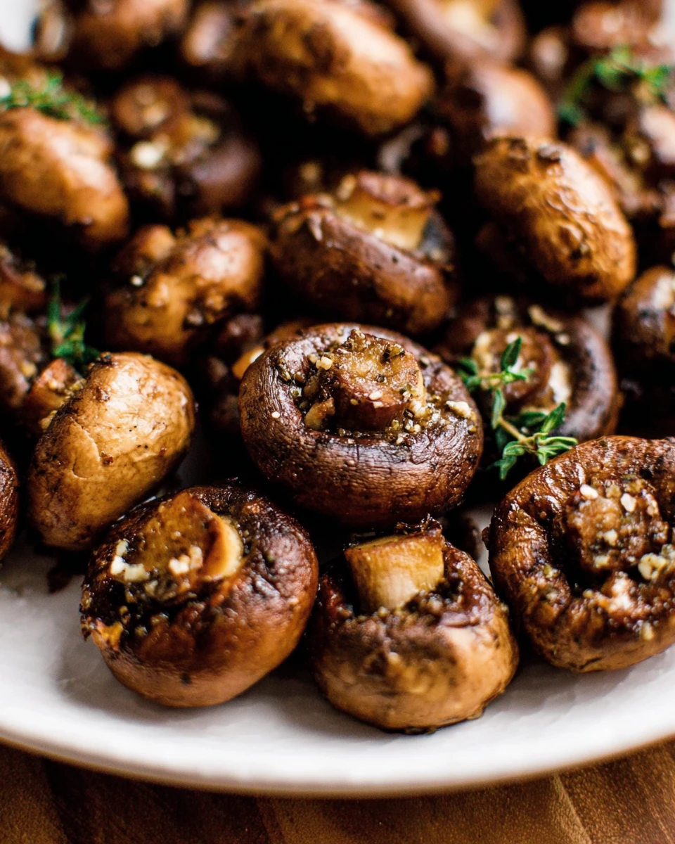 Easy Roasted Mushrooms