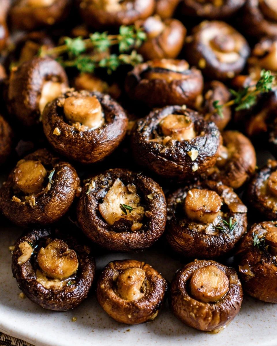 Easy Roasted Mushrooms