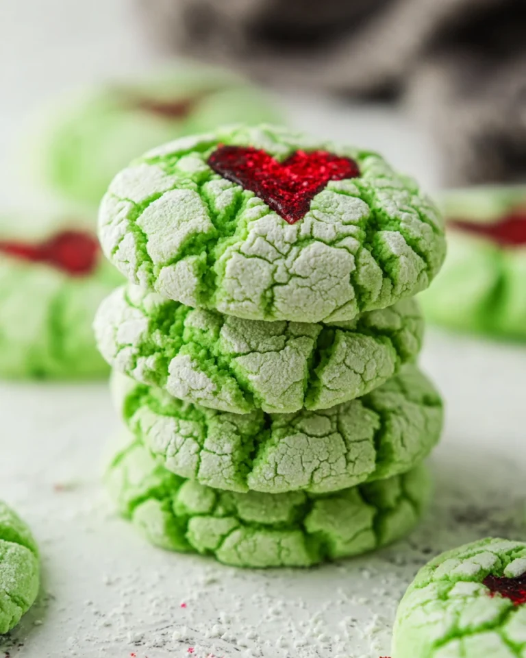 Grinch Crinkle Cookies 0 2025 10 31