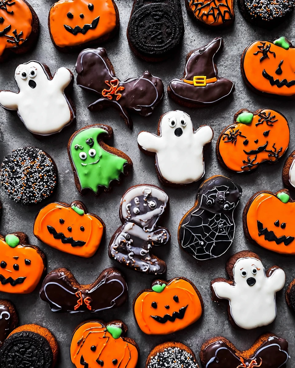 Halloween Chocolate Cookies 7 Halloween Chocolate Cookies