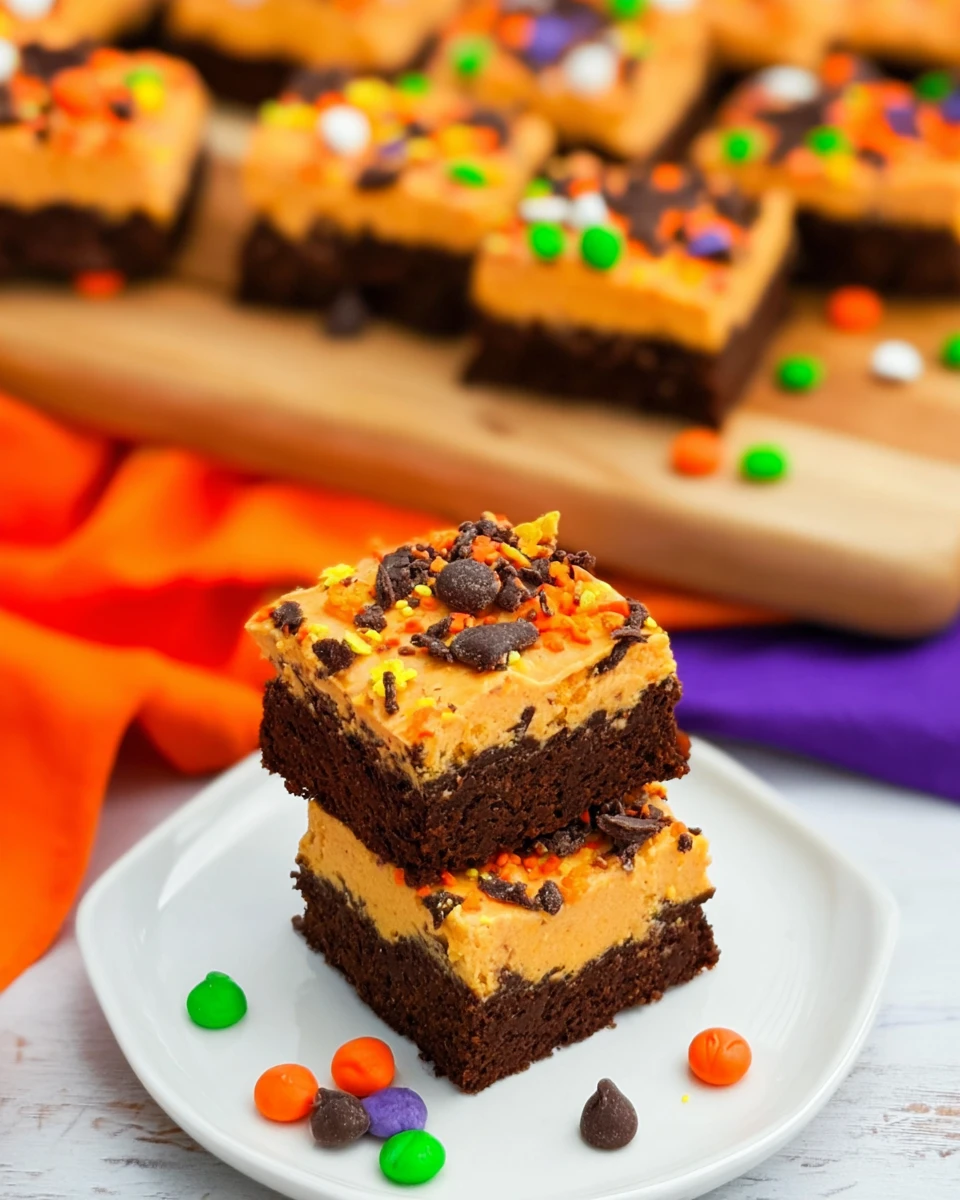 Halloween Cookie Bars