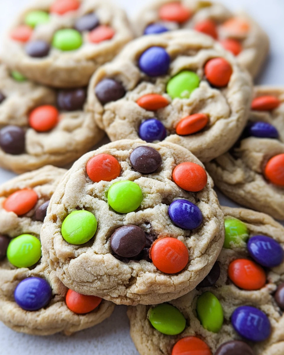 Halloween M&Amp;M Cookies 7 Halloween M&Amp;M Cookies